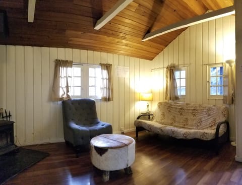 Cabin, 1 Bedroom, Mountain View | Living room | TV