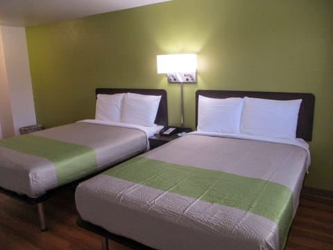 Deluxe Room, 2 Double Beds, Non Smoking, Refrigerator & Microwave | Individually decorated, desk, iron/ironing board, free WiFi