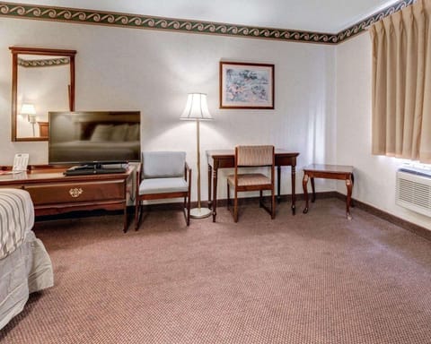 Desk, free WiFi, bed sheets, alarm clocks