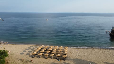 On the beach, 2 beach bars