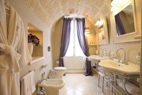 Suite, Private Bathroom, Sea View | Bathroom | Shower, designer toiletries, hair dryer, bathrobes