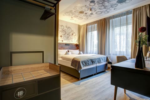 Standard Double Room, 1 Double Bed | In-room safe, desk, free WiFi, bed sheets