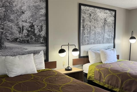 Standard Room, 2 Queen Beds | Desk, blackout drapes, free cribs/infant beds, rollaway beds