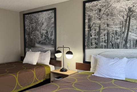 Standard Room, 2 Queen Beds | Desk, blackout drapes, free cribs/infant beds, rollaway beds