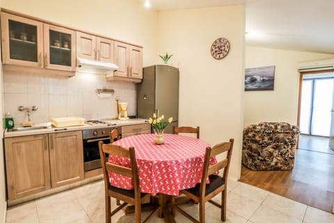 Apartment, 2 Bedrooms (N2) | Private kitchen | Full-size fridge, microwave, oven, stovetop