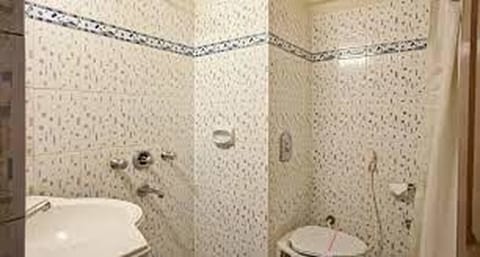 Standard Double Room | Bathroom | Shower, rainfall showerhead, free toiletries, hair dryer