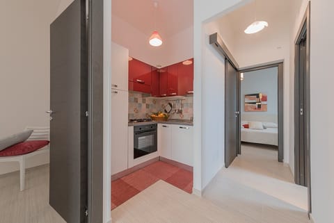 Apartment, 2 Bedrooms (Trilo 1) | Private kitchen | Full-size fridge, oven, stovetop, espresso maker