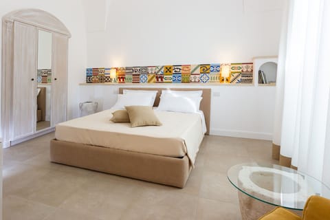 Double Room (Masseria) | Premium bedding, down comforters, memory foam beds, minibar