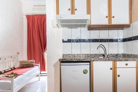 Standard Triple Studio | Private kitchenette | Fridge, stovetop, electric kettle, cookware/dishes/utensils