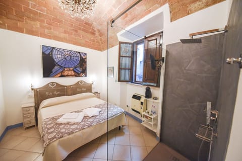 Double Room (Il Nido) | Pillowtop beds, blackout drapes, free WiFi, bed sheets