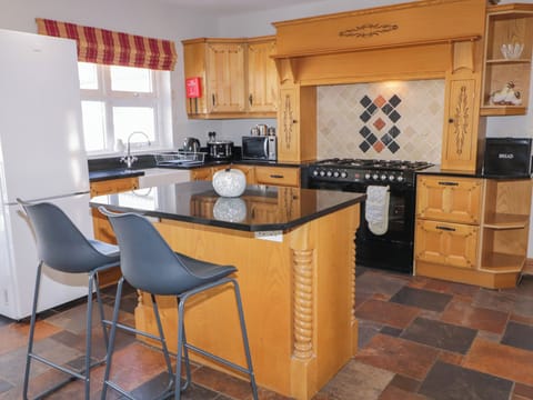 Dishwasher, highchair, cookware/dishes/utensils