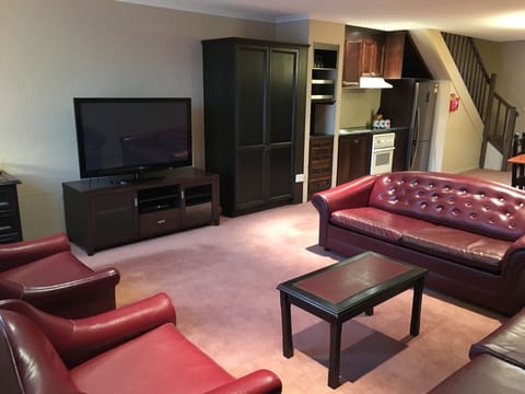 Executive Apartment, 2 Bedrooms | Living area | 42-cm plasma TV with digital channels, TV