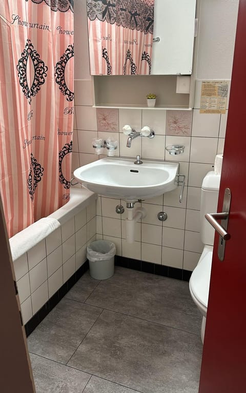 Double Room | Bathroom | Shower, hair dryer, towels