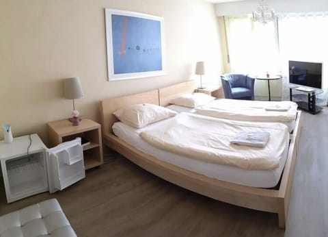 Double Room | Desk, iron/ironing board, free WiFi, bed sheets