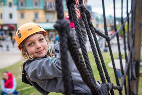 Outdoor rock climbing