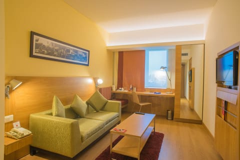 Twin Room, 2 Twin Beds | Living room | LCD TV, foosball