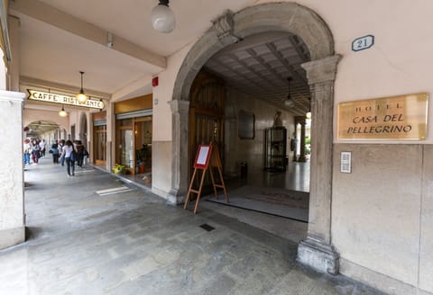 Interior entrance