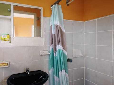 Economy Twin Room | Bathroom | Shower, free toiletries, hair dryer, towels