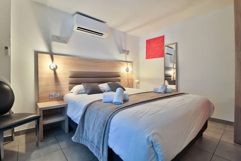 Double Room, Ground Floor | Premium bedding, in-room safe, desk, blackout drapes