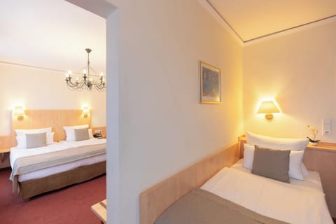 Deluxe Double Room (Three People) | Minibar, in-room safe, desk, free WiFi