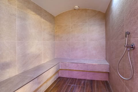 Sauna, hot tub, steam room