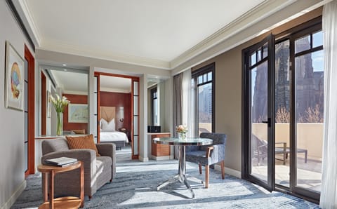 Terrace Suite | Premium bedding, pillowtop beds, minibar, in-room safe