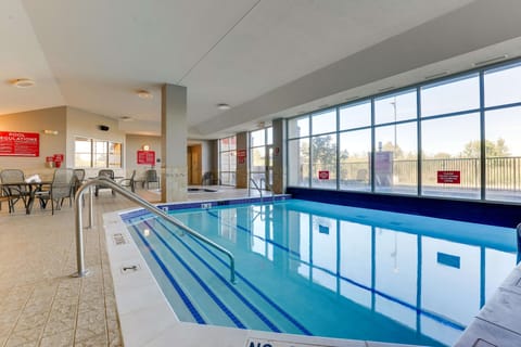 Indoor pool, outdoor pool