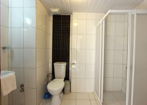 Apartment, 1 Bedroom, Balcony | Bathroom | Shower, free toiletries, hair dryer, towels