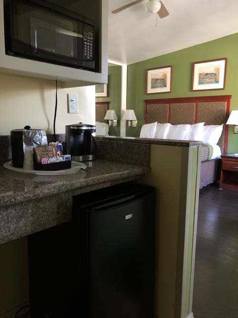 Standard Single Room | Private kitchenette | Microwave, coffee/tea maker, freezer