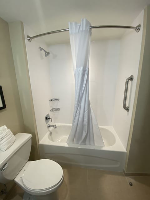 Suite, Multiple Beds, Non Smoking | Bathroom | Combined shower/tub, hair dryer, towels