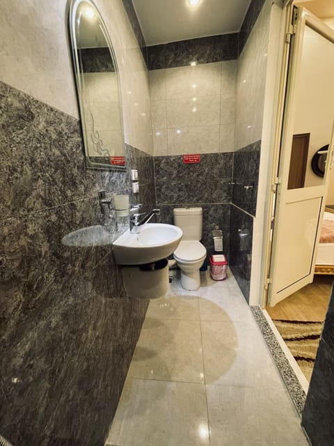 Deluxe Double Room | Bathroom | Free toiletries, hair dryer, towels