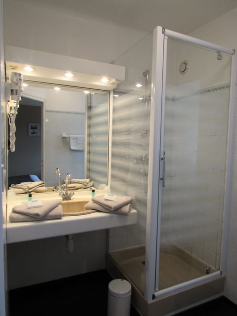 Standard Double Room | Bathroom | Rainfall showerhead, free toiletries, hair dryer, towels