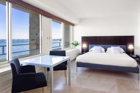 Junior Suite, Sea View | Premium bedding, memory foam beds, in-room safe, individually decorated