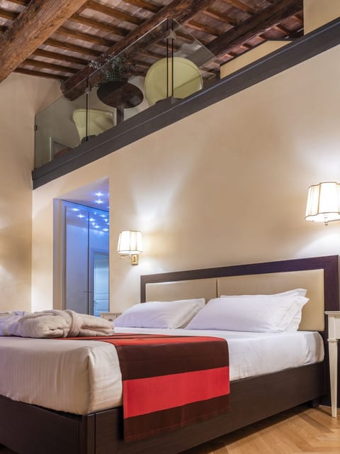 Superior Room, Multiple Beds (Soppalco - con Parco Termale & Spa) | Premium bedding, in-room safe, desk, free WiFi