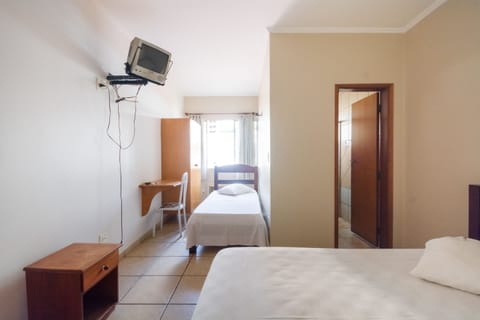 Triple Room (1 Double bed + 1 Single bed) | Desk, free WiFi, bed sheets