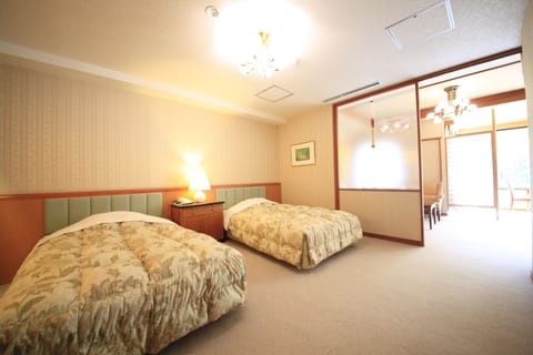 Superior Japanese-Western style room with private open air bath - Non Smoking (No Single Use) | Desk, free WiFi