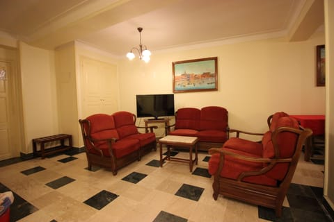 Suite | Living area | 28-inch TV with satellite channels