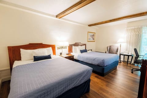 Standard Room, 2 Queen Beds | Blackout drapes, iron/ironing board, free WiFi, bed sheets