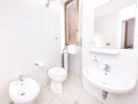 Deluxe Double Room | Bathroom | Shower, rainfall showerhead, free toiletries, hair dryer