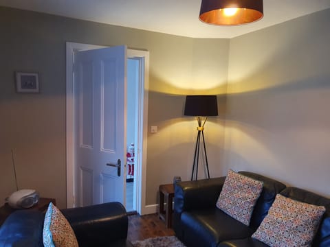 House | Living room | TV, fireplace