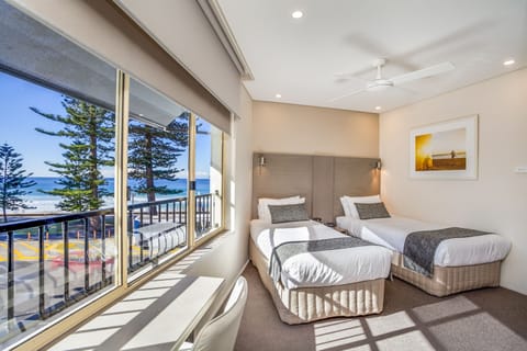 Standard Room, 2 Twin Beds, Ocean View | Premium bedding, in-room safe, individually furnished