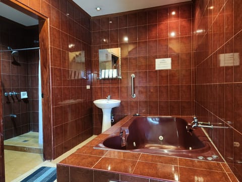 Jacuzzi Suite | Bathroom | Free toiletries, bidet, towels