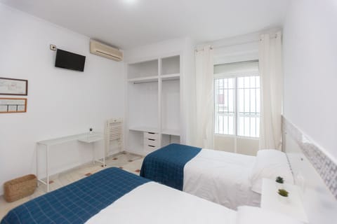 Double Room (Exterior) | Desk, laptop workspace, free WiFi, bed sheets