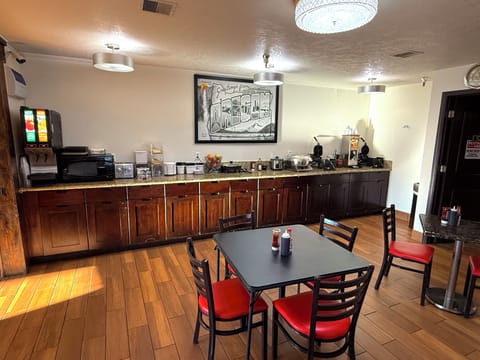 Free daily on-the-go breakfast