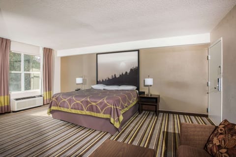 Studio Suite, 1 King Bed, Non Smoking | Iron/ironing board, free cribs/infant beds, free WiFi, bed sheets