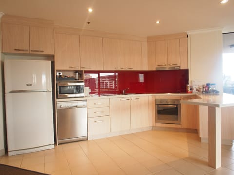 Three Bedroom Suite | Private kitchen | Fridge, microwave, stovetop, dishwasher