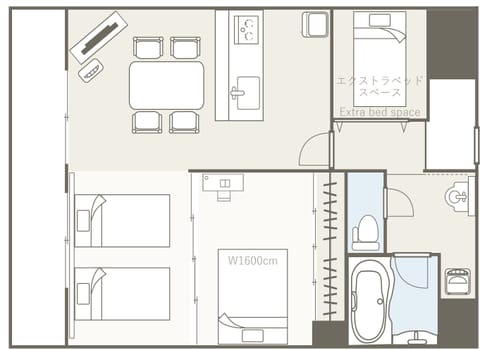 Deluxe Suite, Non Smoking | In-room safe, desk, blackout drapes, soundproofing