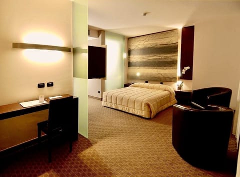 Desk, laptop workspace, blackout drapes, soundproofing