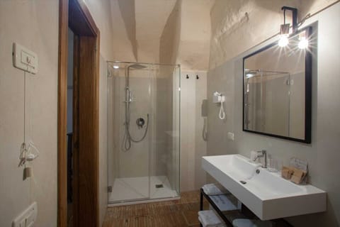 Deluxe Room | Bathroom | Shower, rainfall showerhead, free toiletries, hair dryer