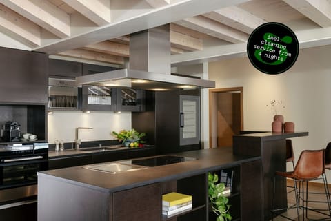 Penthouse | Private kitchen | Espresso maker, electric kettle